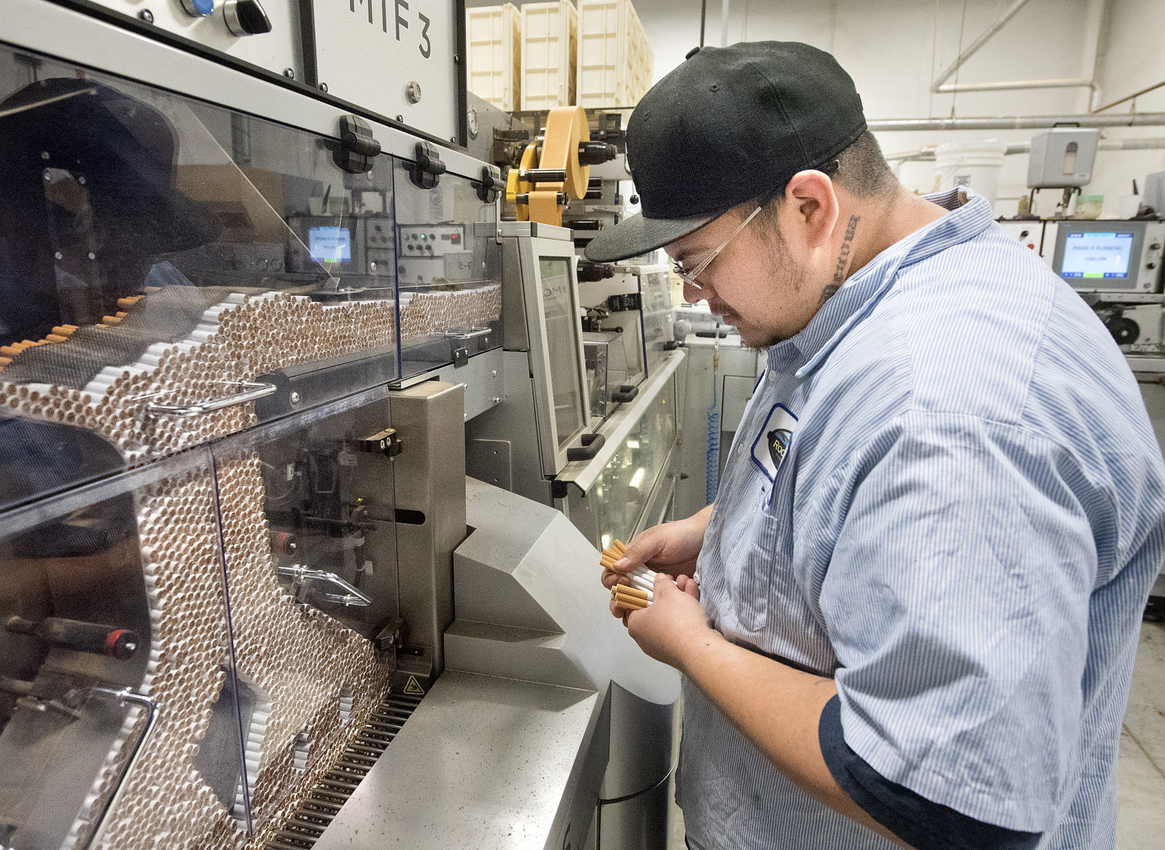 Produce factory tobacco products